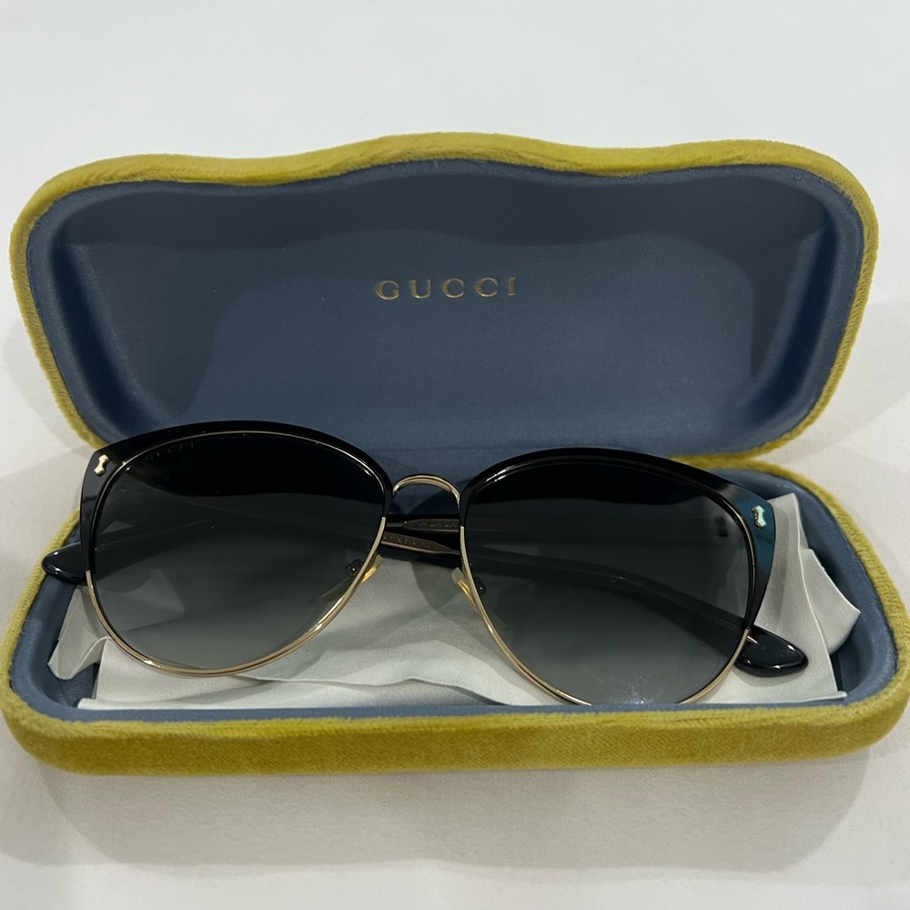 Gucci Sunglasses: Cat Eye Gradient
